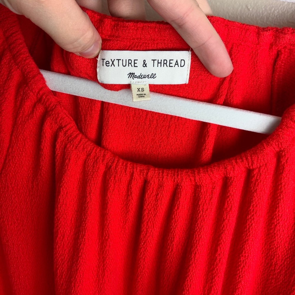 Texture & Thread by Madewell Flare Sleeve Dress - Picture 2 of 6